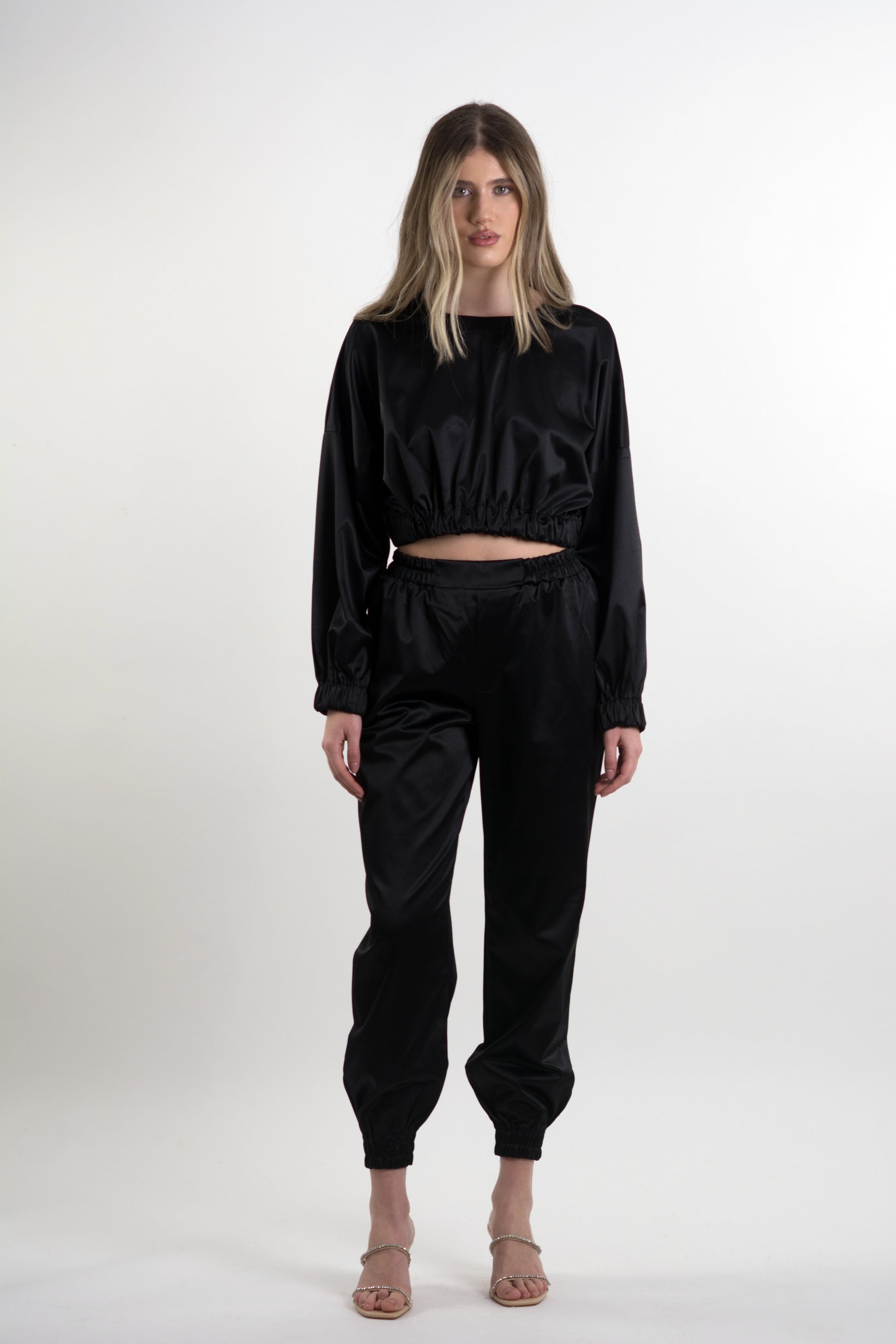 Black Track Pants