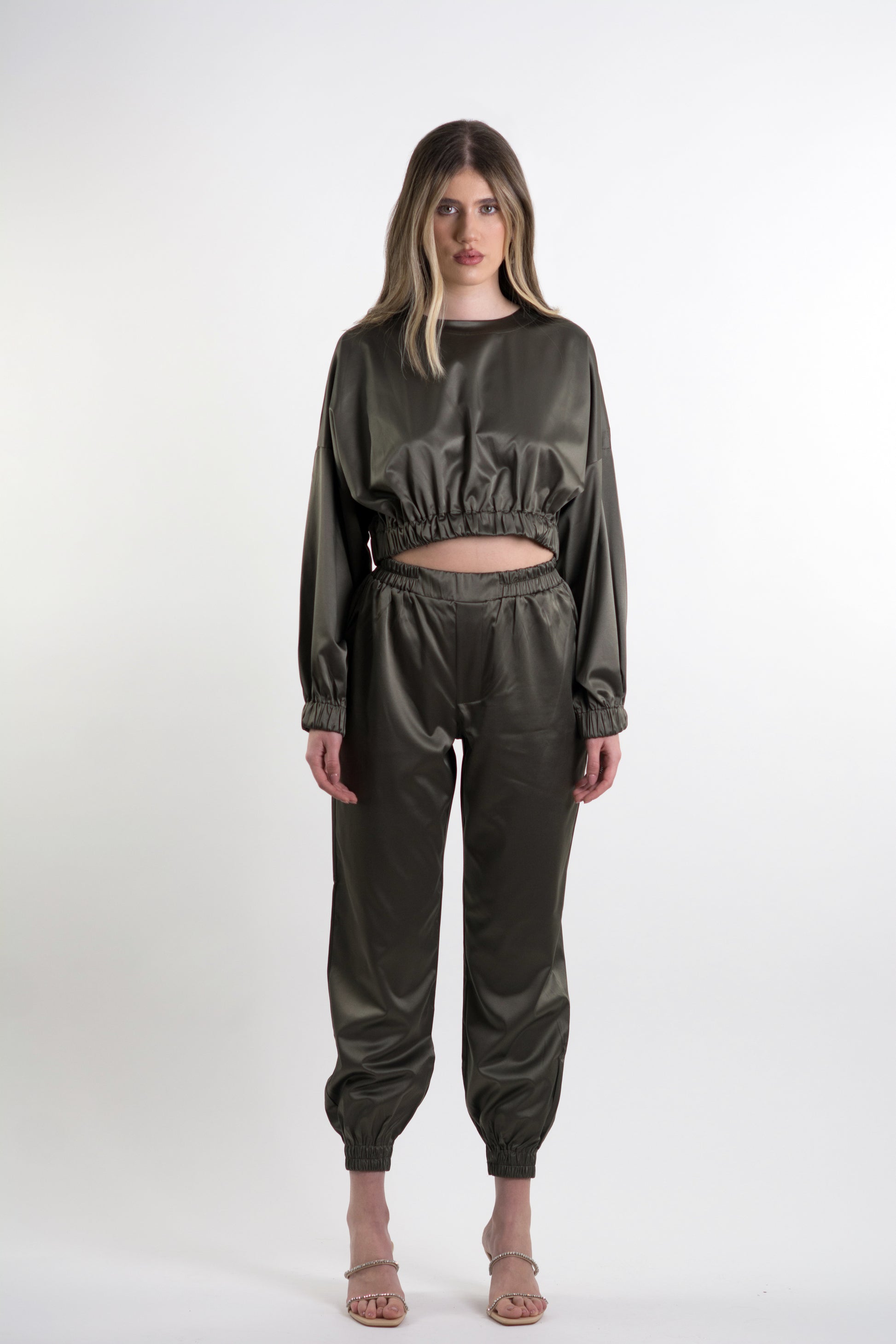 Earth Green Track Pants