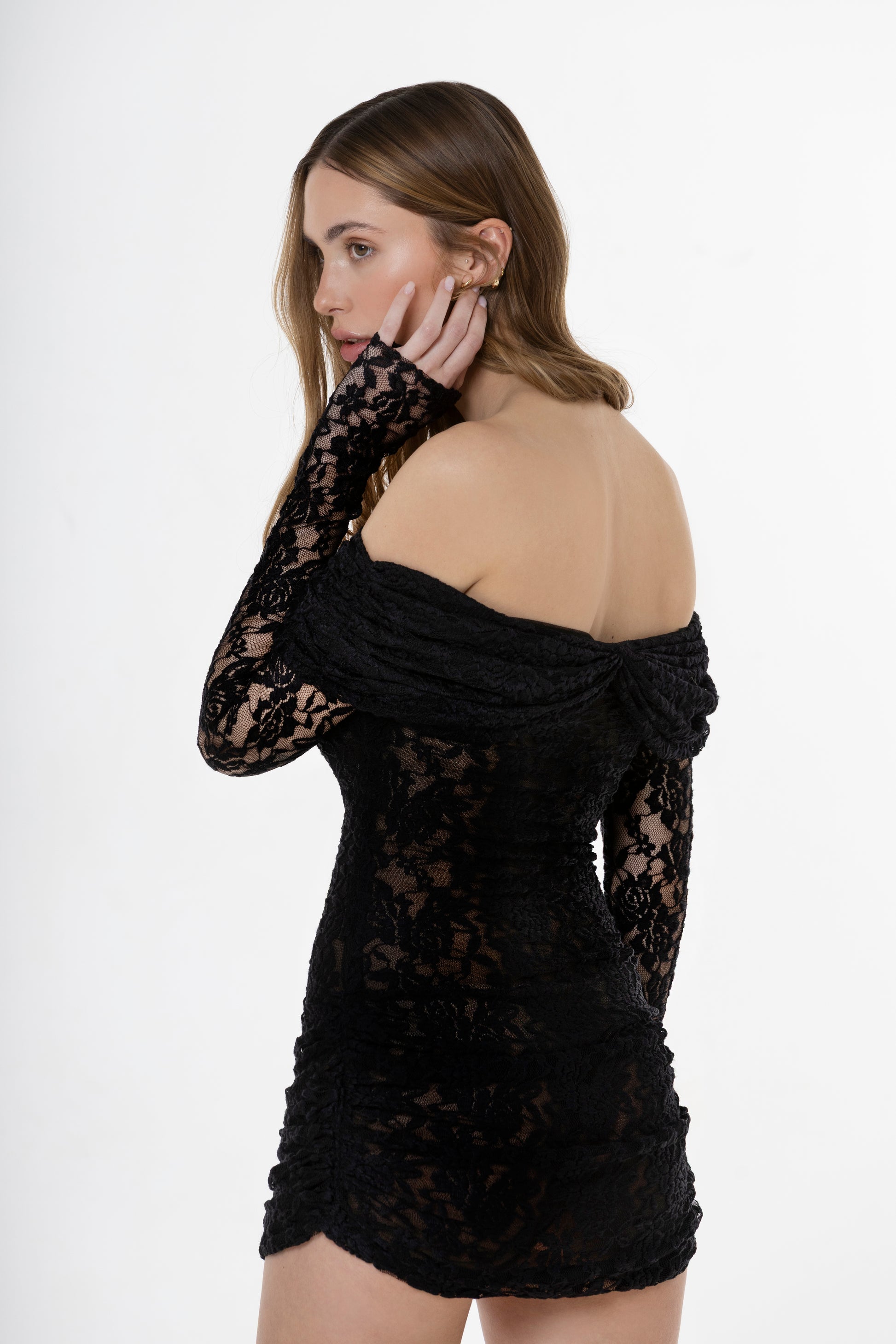 Tanya Off Shoulders with Lace