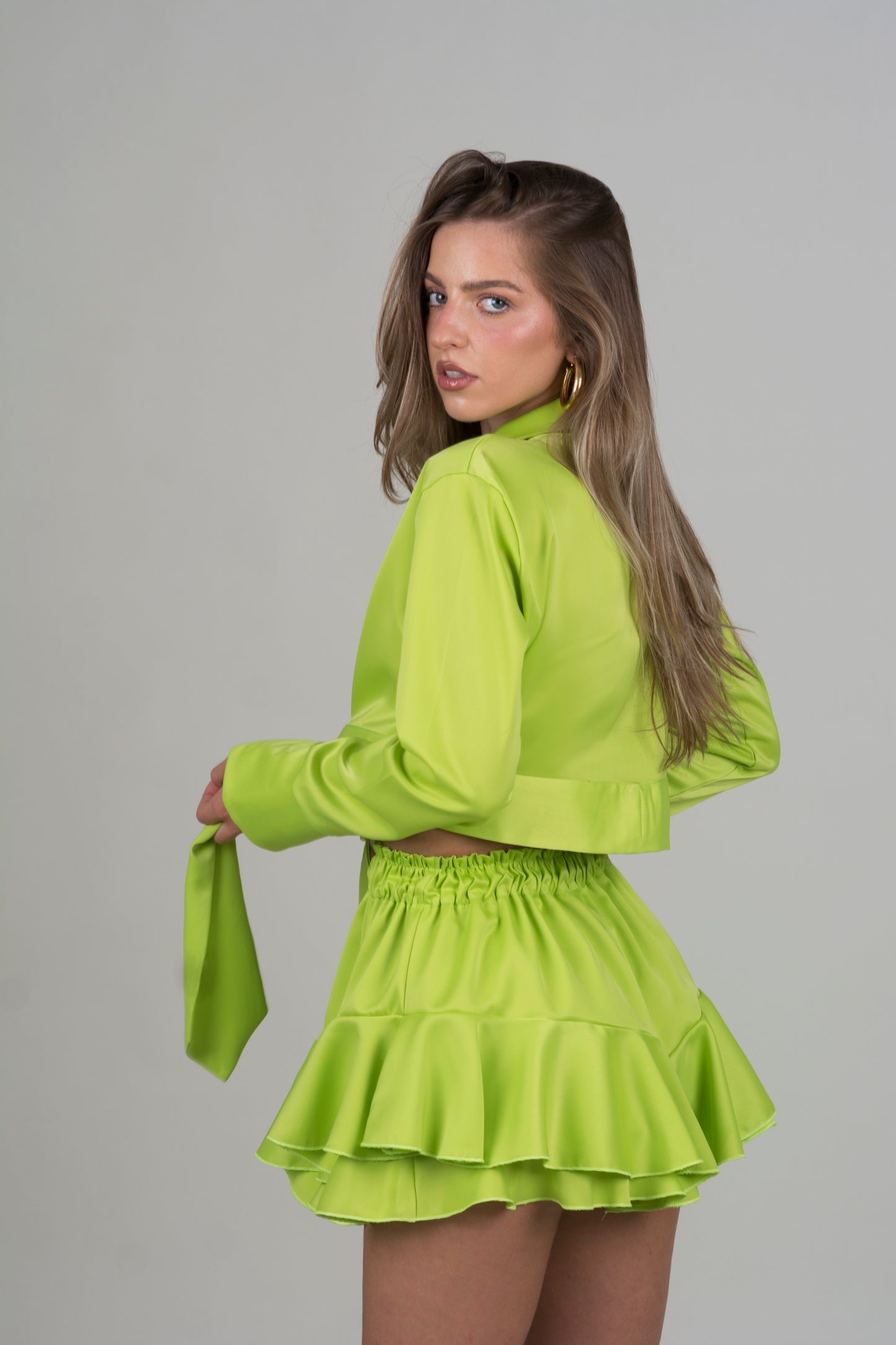 "AMADA" LIME SHIRT