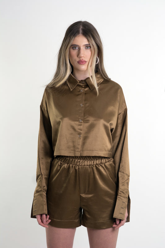 Golden Brown Shorts