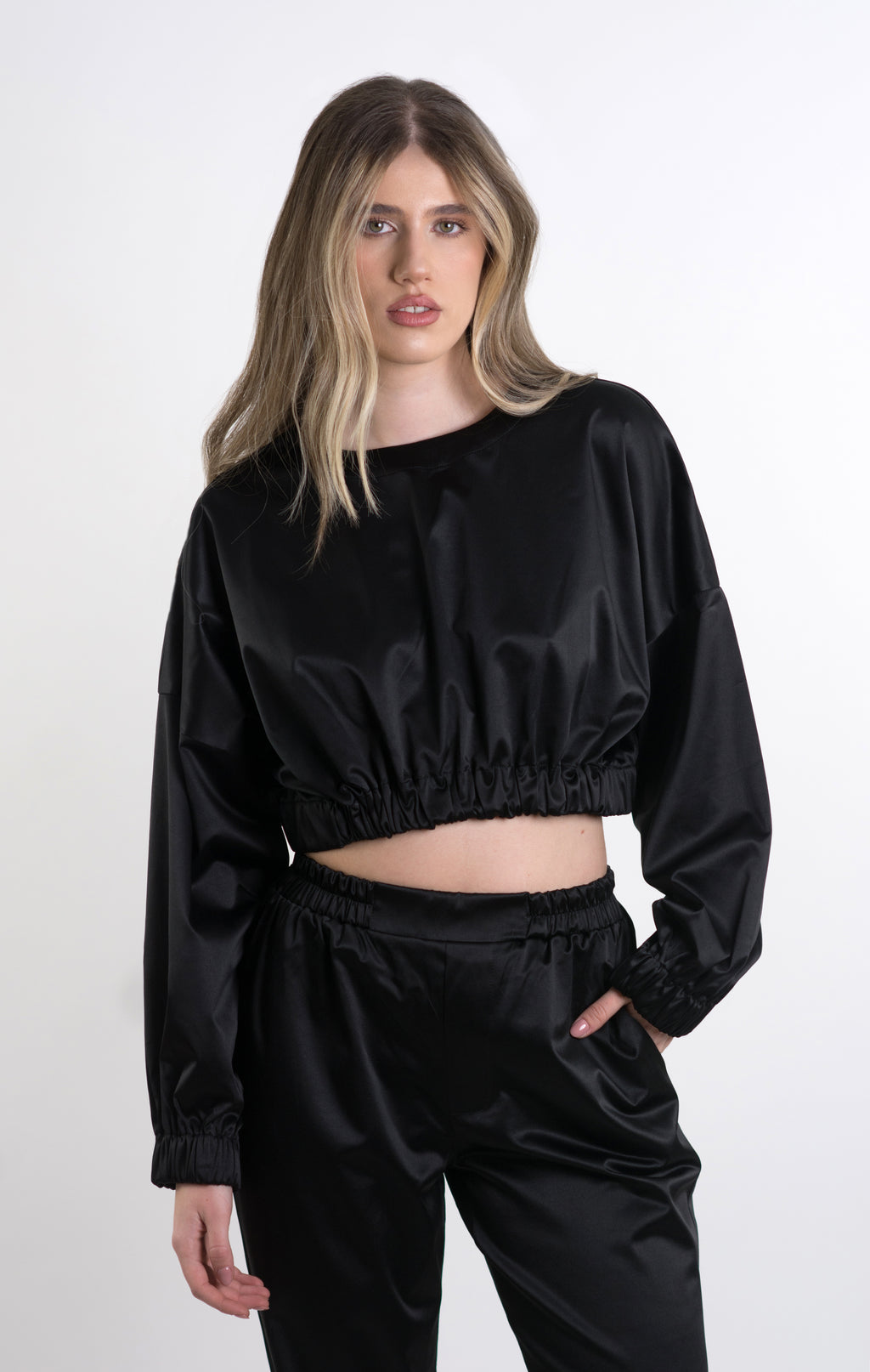 Black Track Pants